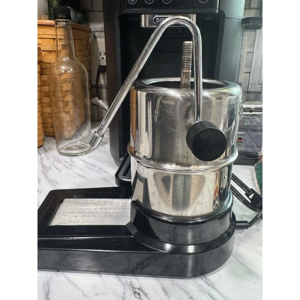 Vintage Signor Cappuccino II Coffee Machine 3-6-9 Cups Made In Italy Works